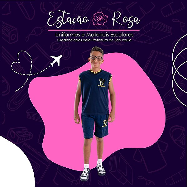Camiseta Regata Escolar Fernando Pessoa