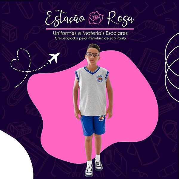 Camiseta Regata Escolar Aquilino Ribeiro