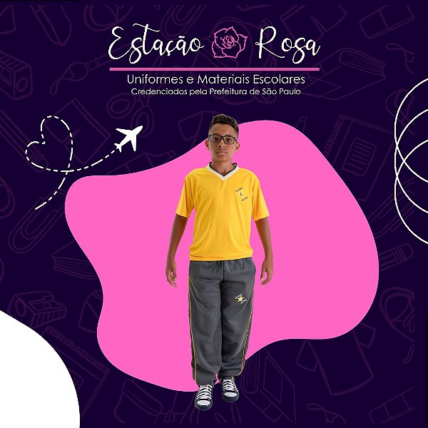 Camiseta Amarela Manga Curta Tradicional Arereu