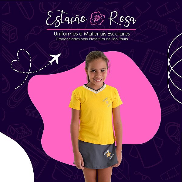 Short-Saia Escolar Arereu