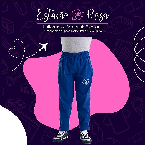 Calça Tradicional Flanelada Escolar Indiana