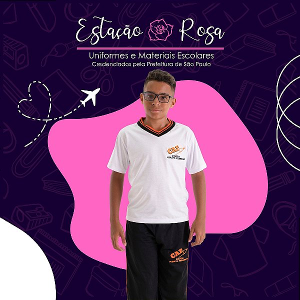 Camiseta Tradicional Colégio Augusto Figueiredo