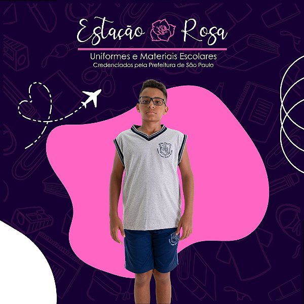 Camiseta Regata Escolar Joaquim Silvério
