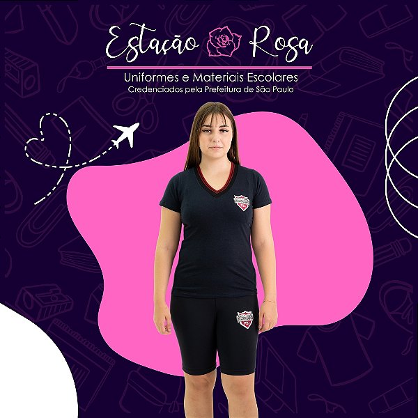 Baby Look Escolar E.E. Escritor Juan Carlos Onetti