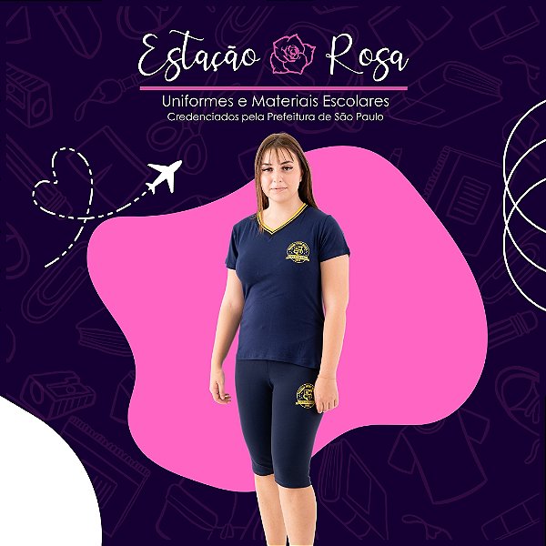 Baby Look Escolar E.E. Professora Haydee Hidalgo