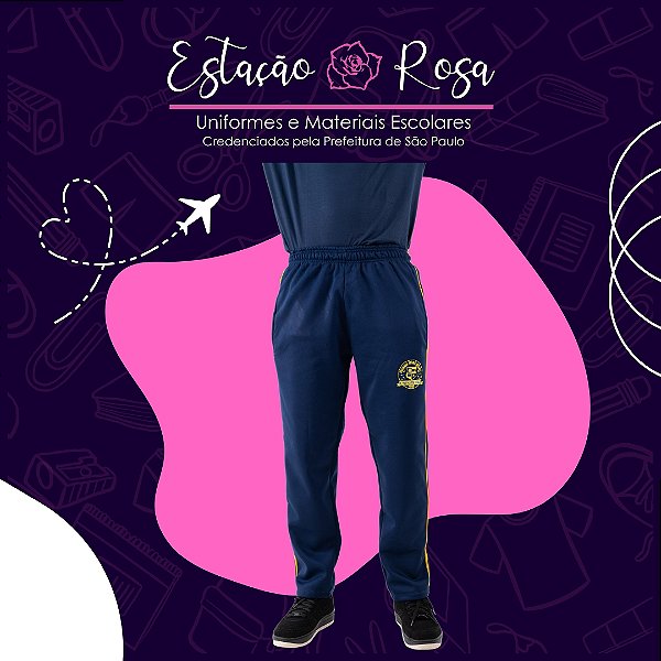 Calça Tradicional Flanelada Escolar Haydee Hidalgo