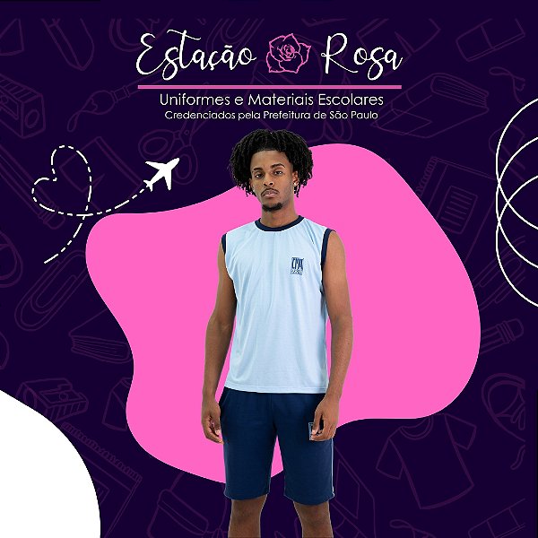 Camiseta Regata Escolar Poly Master