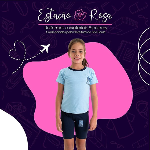 Baby Look Escolar Doce Poly