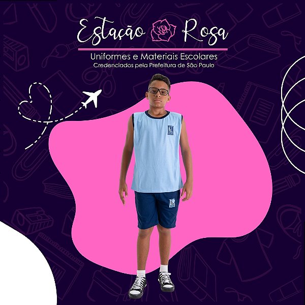 Bermuda Escolar Doce Poly
