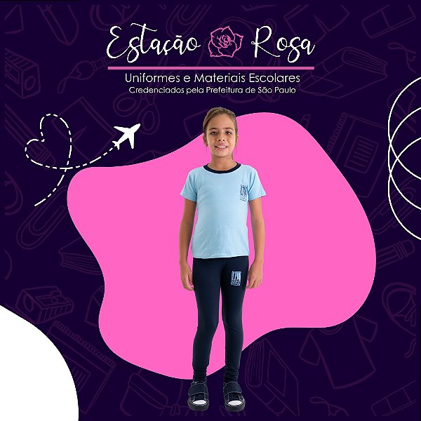 Legging Escolar Doce Poly