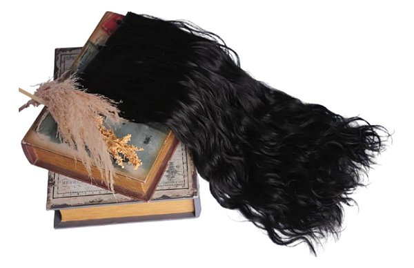 Mega Hair Fita Adesiva Slim Cabelo humano Brasileiro Premium castanho 55cm - 140g