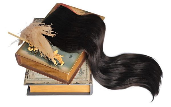 Mega Hair Fita Adesiva Slim Cabelo humano Brasileiro Premium castanho 58cm - 110g