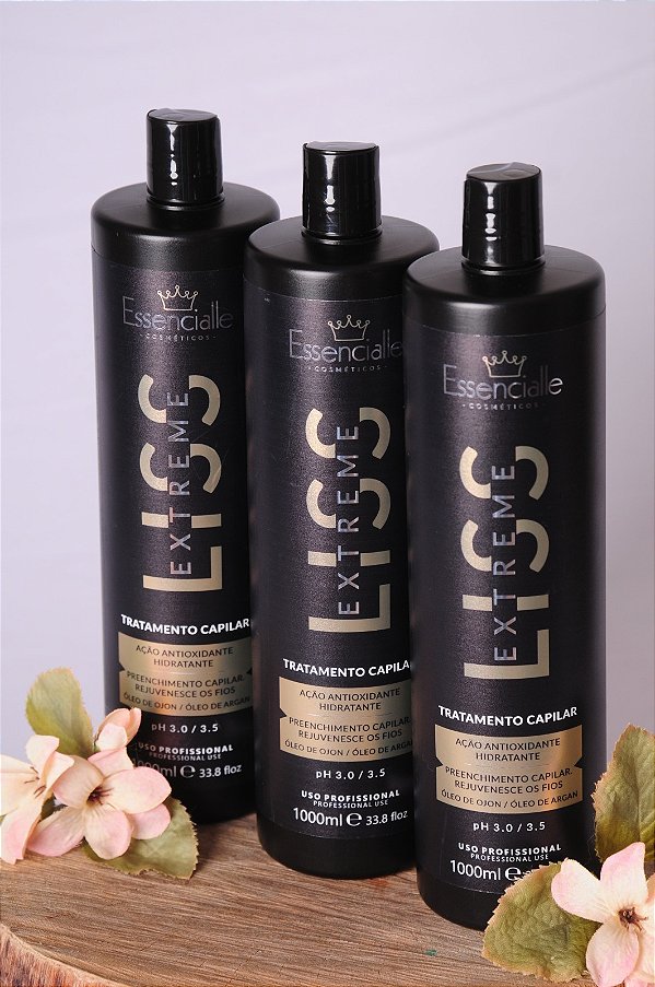 kit 03 un.  Alisamento Extreme Liss