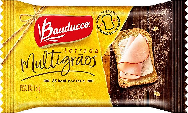 Torrada Bauducco Multigrãos 126X15G
