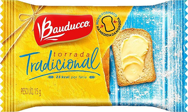 Torrada Bauducco Tradicional 126X15G