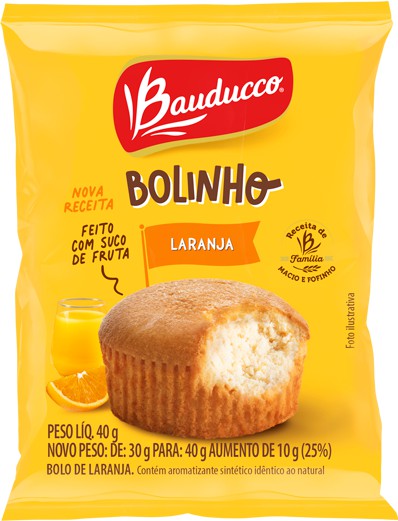 Bolinho Bauducco Laranja 40G