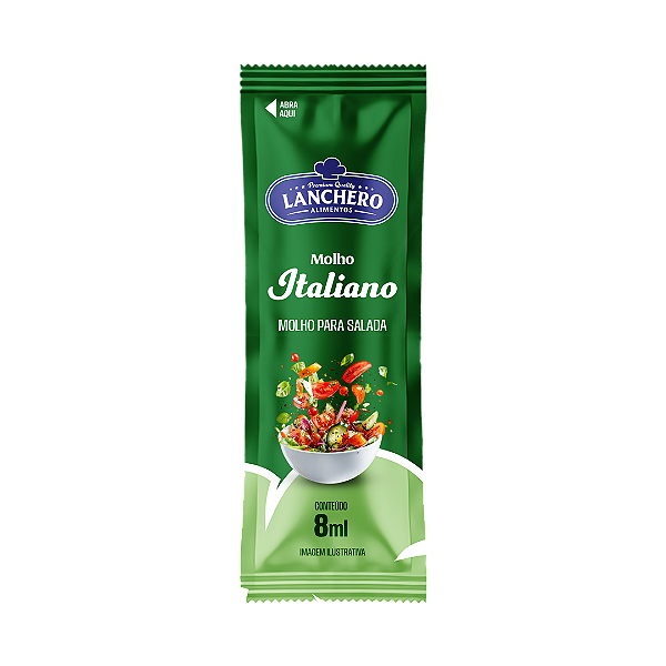 MOLHO LANCHERO ITALIANO 152X8ML