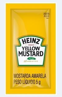 MOSTARDA SACHE HEINZ 144X5G