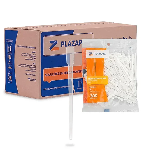 MEXEDOR PLAZAPEL CAFE CRISTAL 20X300UN