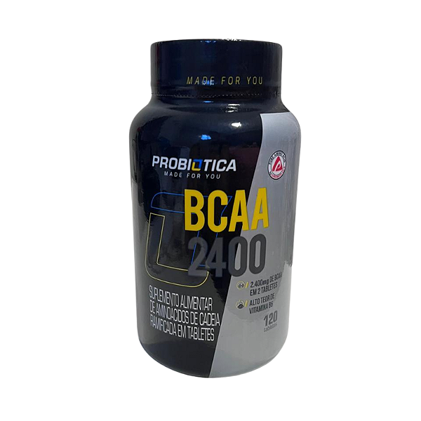 Bcaa 2400 Probiótica - 120 Tabletes