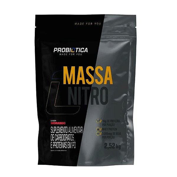 Massa Nitro Probiótica - Refil 2,52kg