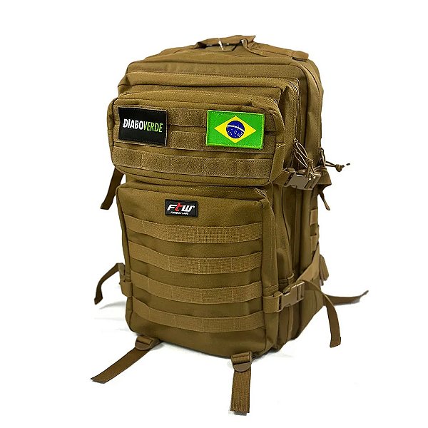 MOCHILA TÁTICA FTW - BEGE