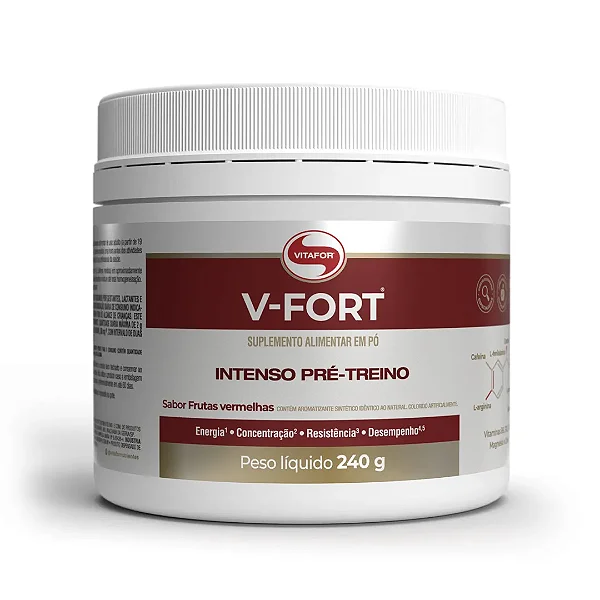 V-Fort - 240g - VAL. FINAL/10/2025 - frutas vermelhas