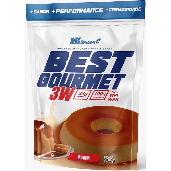 BEST WHEY GOURMET 3W - REFIL - PUDIM