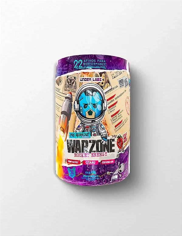 WARZONE – 450g | Sabor Cosmic Fruit - VAL. FINAL/03/2026