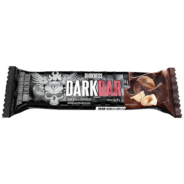 Barra de Proteína Dark Bar - Creme de avelã com chocolate - VAL. FINAL/03/2026
