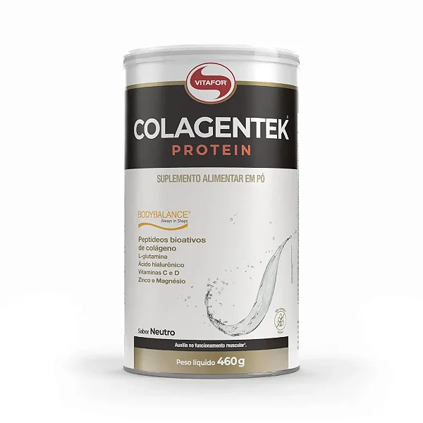 COLAGENTEK® PROTEIN - Sabor Neutro 460g - VAL. FINAL/04/2026