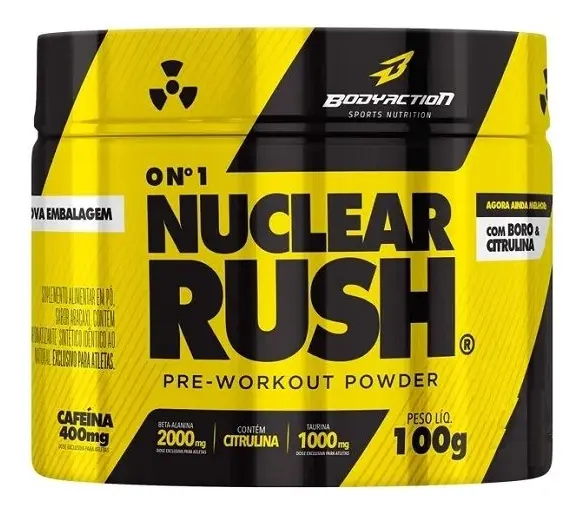 Nuclear Rush | 100g - ABACAXI - VAL. FINAL/05/2026
