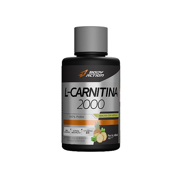 L-Carnitina 2000 | 100% Pura | 480ml - VAL. FINAL/04/2026