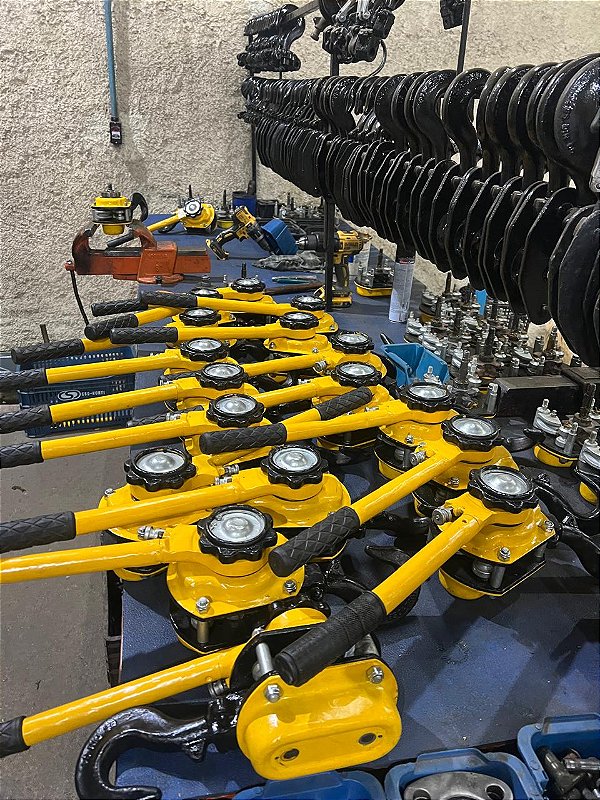 Manutenção em Talhas de Corrente e Alavanca