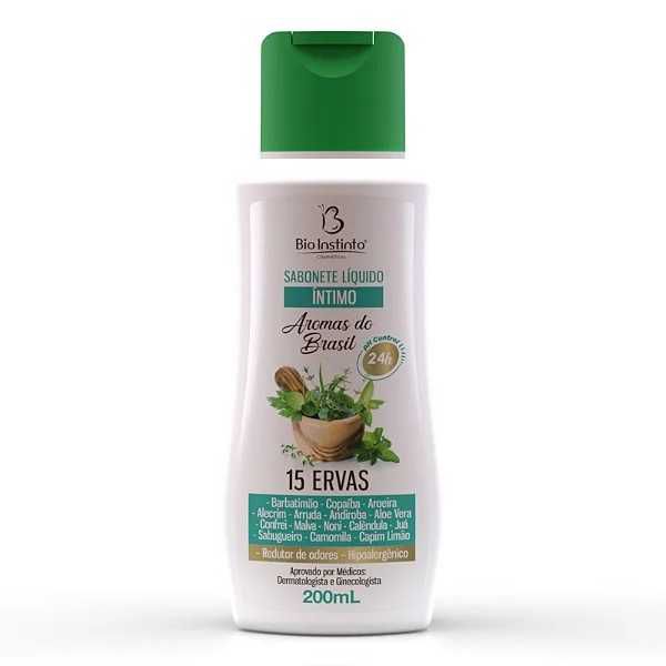 SABONETE INTIMO 15 ERVAS BIO INSTINTO 200ML