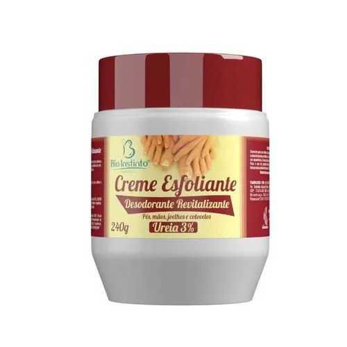 CREME ESFOLIANTE DESODORANTE REVITALIZANTE PES E MAOS BIO INSTINTO 240G