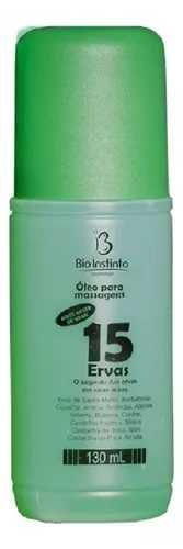 OLEO DESODORANTE MASSAGEADOR 15 ERVAS BIO INSTINTO 130ML