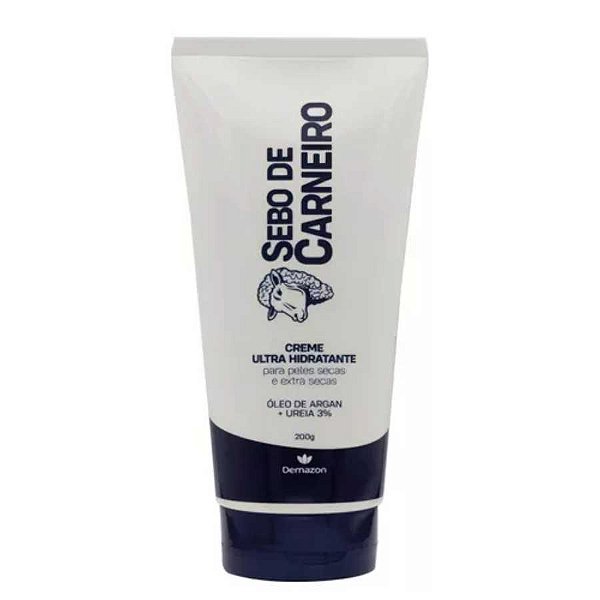 CREME ULTRA HIDRATANTE SEBO DE CARNEIRO ARGAN + UREIA DEMAZON 200G