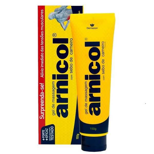 GEL DE MASSAGEM ARNICOL COM SEBO DE CARNEIRO DEMAZON 150G