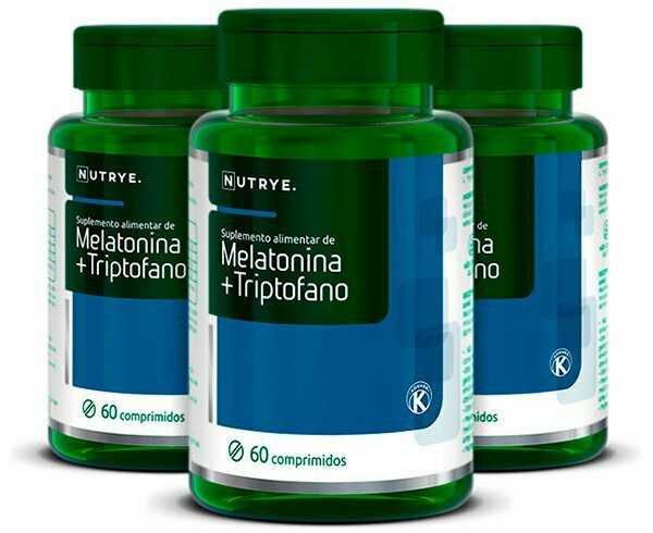 SUPLEMENTO MELATONINA + TRIPTOFANO NUTRYE 60 COMPRIMIDOS