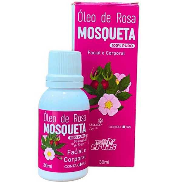 OLEO DE ROSA MOSQUETA MULTY ERVAS DEMAZON 30ML
