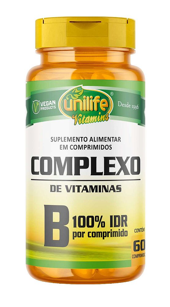 COMPLEXO B UNILIFE 60 CAPSULAS