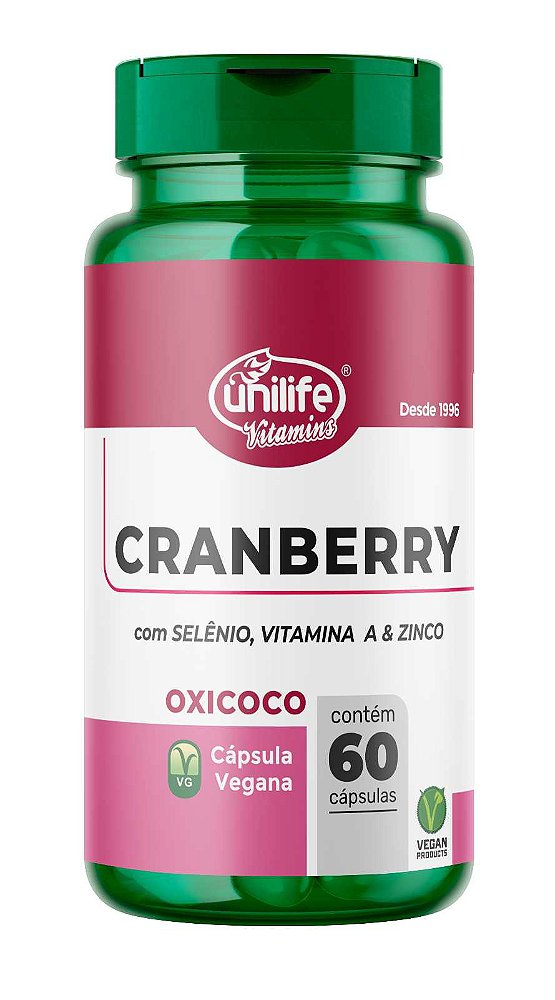 CRAMBERRY UNILIFE 500MG 60 CAPSULAS