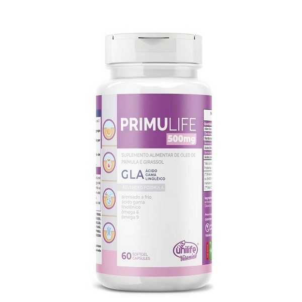 PRIMULIFE UNILIFE 500MG 60 CAPSULAS