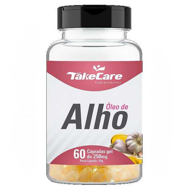 ÓLEO DE ALHO  TAKE CARE 250MG 60 CÁPSULAS