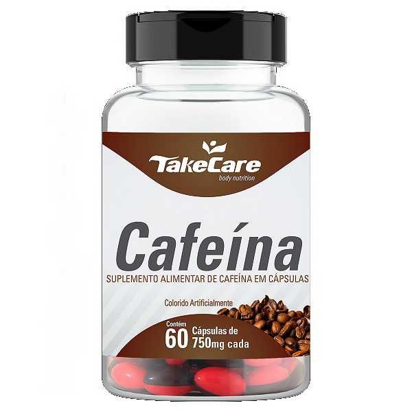 CAFEÍNA TAKE CARE 750 MG  60 CÁPSULAS