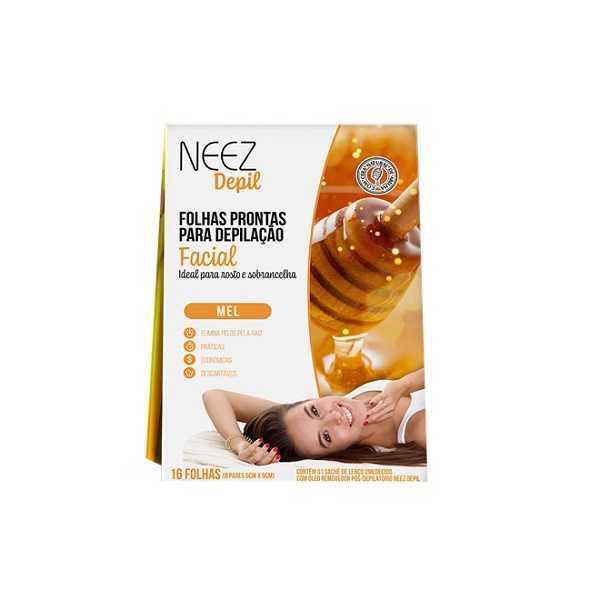 FLS PRONTAS FACIAL MEL 16FLS 8 PARES - NEEZ