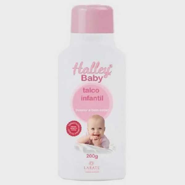 TALCO INFANTIL BABY ROSA HALLEY  LABATE 200G