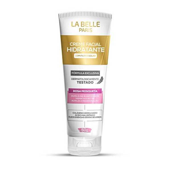 CREME FACIAL HIDRATAÇAO  FILTRO SOL LA BELLE PARIS 50G