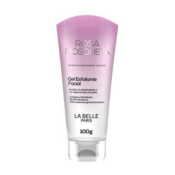 GEL FACIAL HIDRATANTE ROSA MOSQUETA LA BELLE 100G